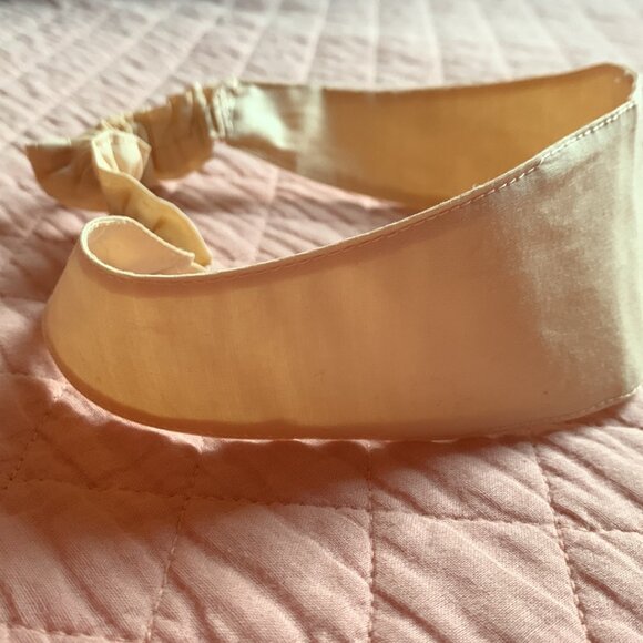Classic Cream Cotton Headband – Handcrafted with Love - Picture 7 of 12